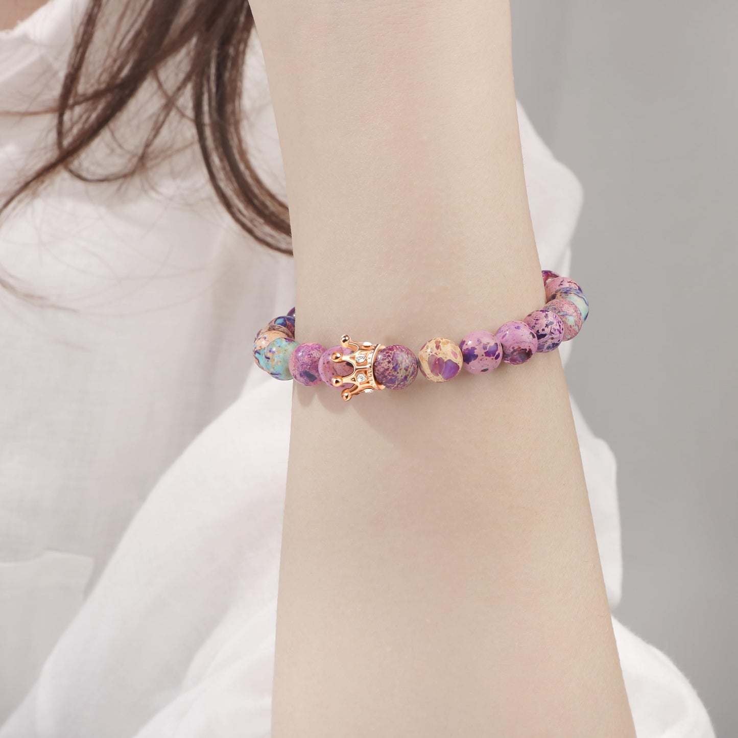 Woman Birthday Gifts Idea Friendship Gifts For Women Best Friends Besties Aunt Female Mom Daughter Granddaughter Gf Anniversary Christmas Valentines Day Graduation Healing Stone Crown Gifts For Her