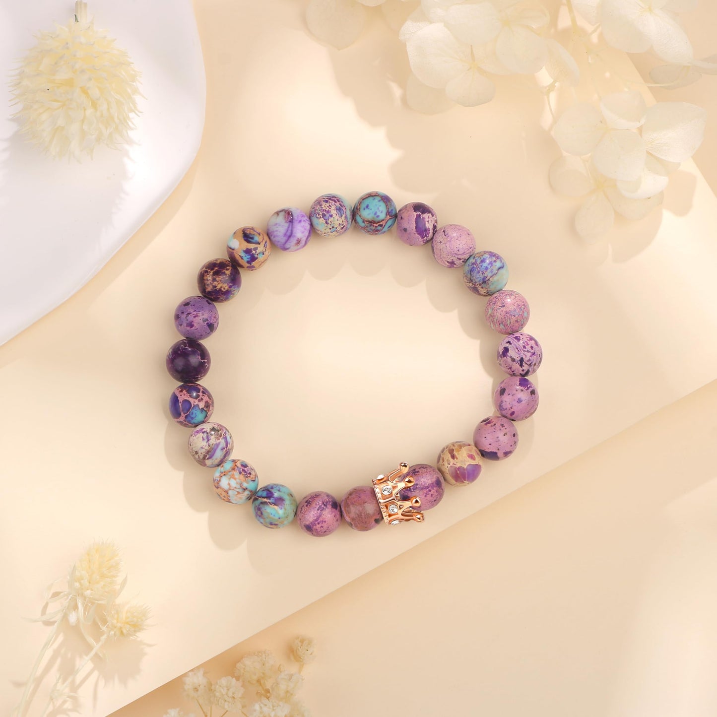 Woman Birthday Gifts Idea Friendship Gifts For Women Best Friends Besties Aunt Female Mom Daughter Granddaughter Gf Anniversary Christmas Valentines Day Graduation Healing Stone Crown Gifts For Her