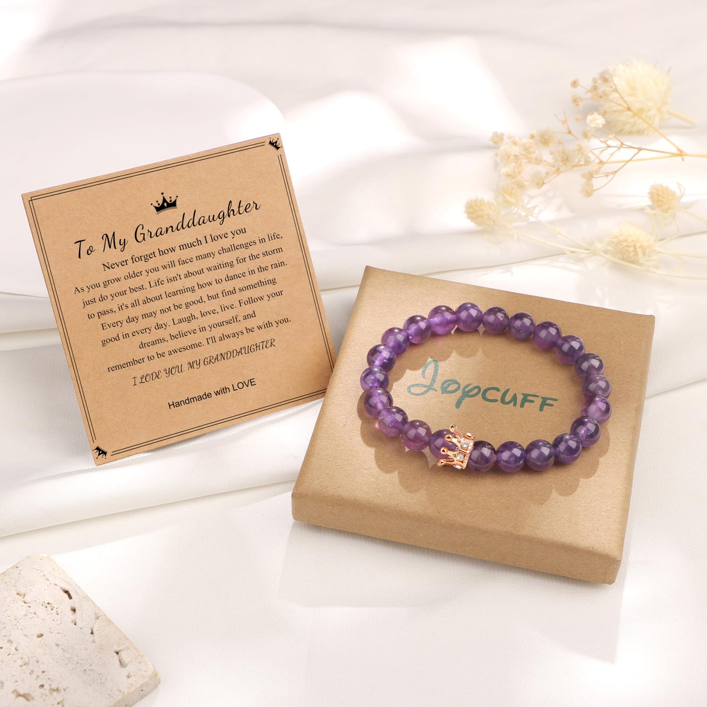 Woman Birthday Gifts Idea Friendship Gifts For Women Best Friends Besties Aunt Female Mom Daughter Granddaughter Gf Anniversary Christmas Valentines Day Graduation Healing Stone Crown Gifts For Her