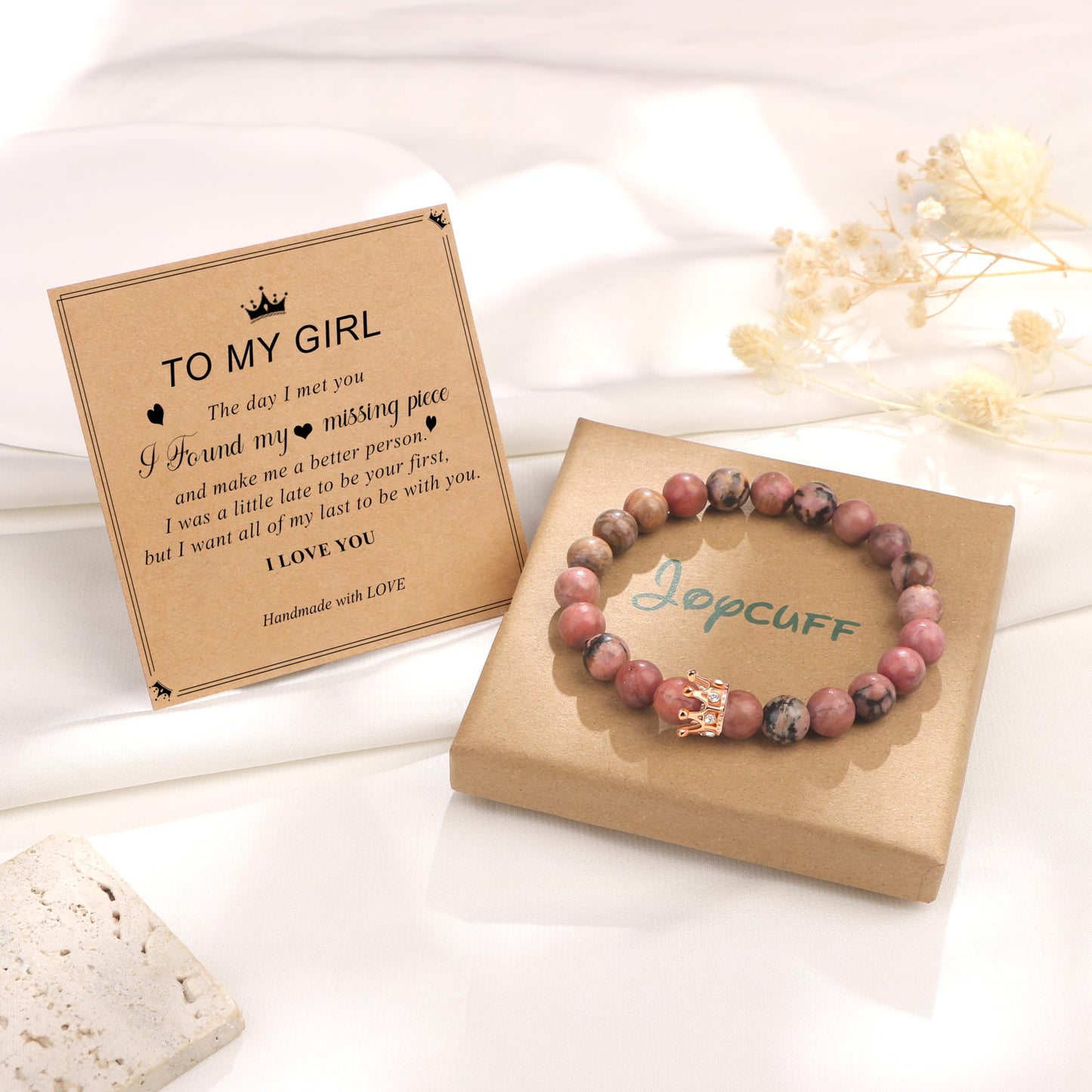 Woman Birthday Gifts Idea Friendship Gifts For Women Best Friends Besties Aunt Female Mom Daughter Granddaughter Gf Anniversary Christmas Valentines Day Graduation Healing Stone Crown Gifts For Her