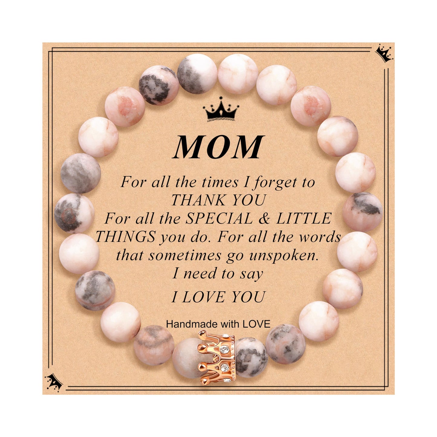Woman Birthday Gifts Idea Friendship Gifts For Women Best Friends Besties Aunt Female Mom Daughter Granddaughter Gf Anniversary Christmas Valentines Day Graduation Healing Stone Crown Gifts For Her