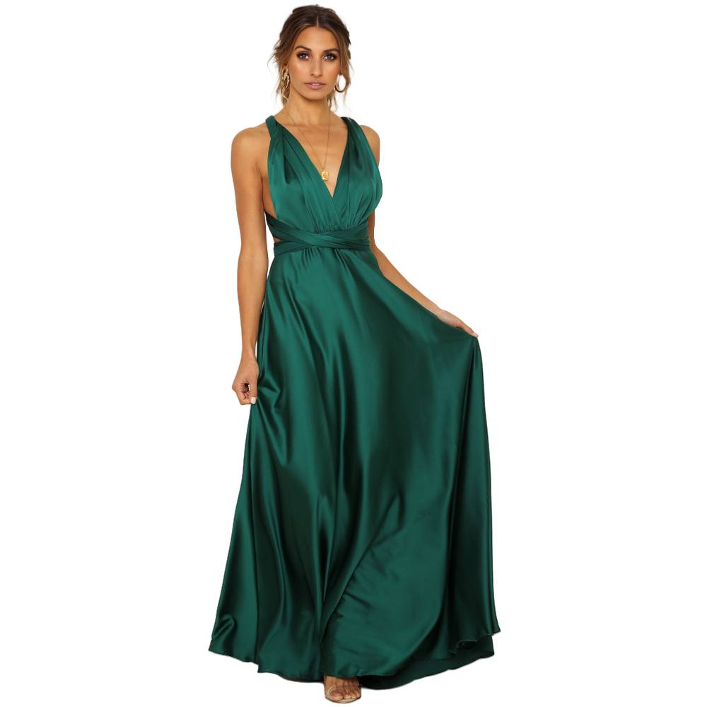 Bridesmaid Dress Floor Length Wedding Dress Evening dress - DigiVirt