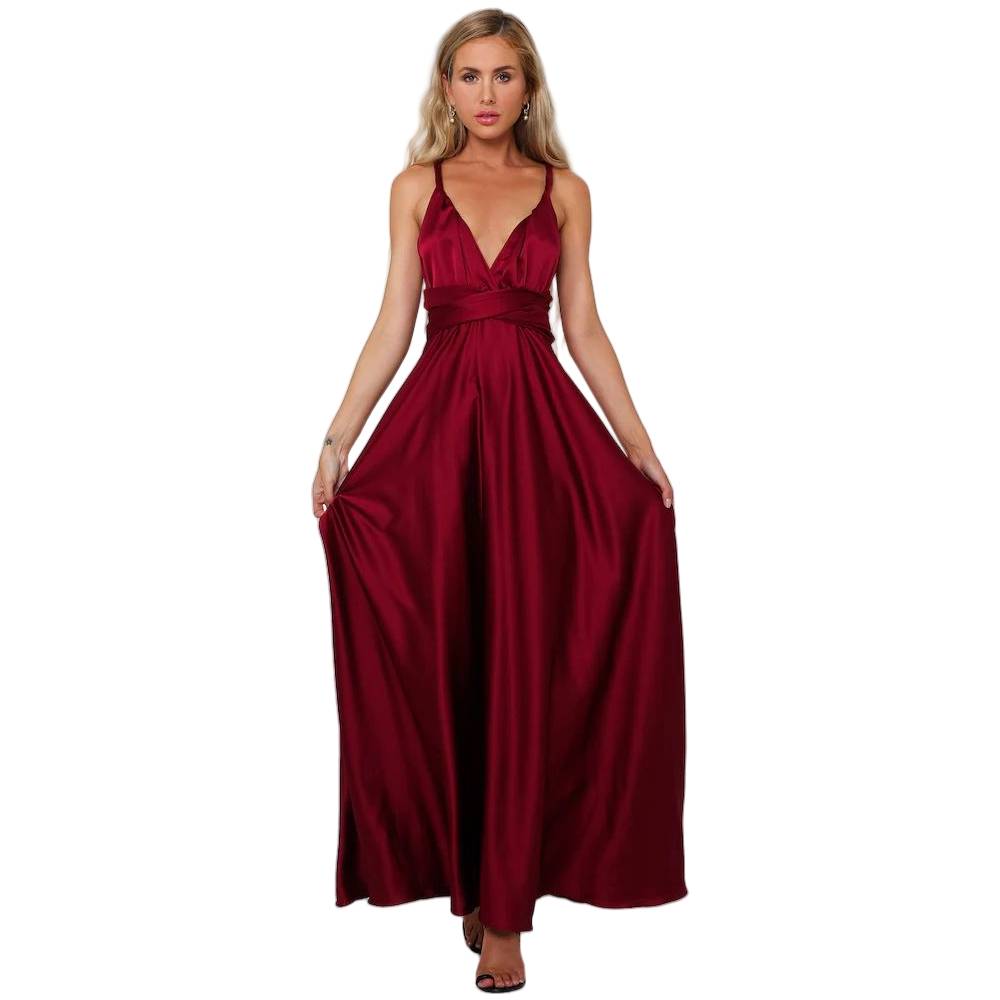 Bridesmaid Dress Floor Length Wedding Dress Evening dress - DigiVirt