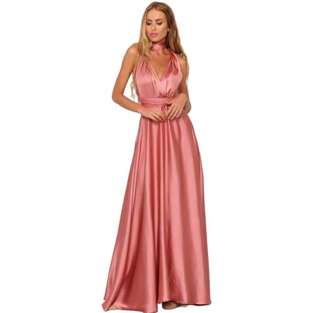 Bridesmaid Dress Floor Length Wedding Dress Evening dress - DigiVirt