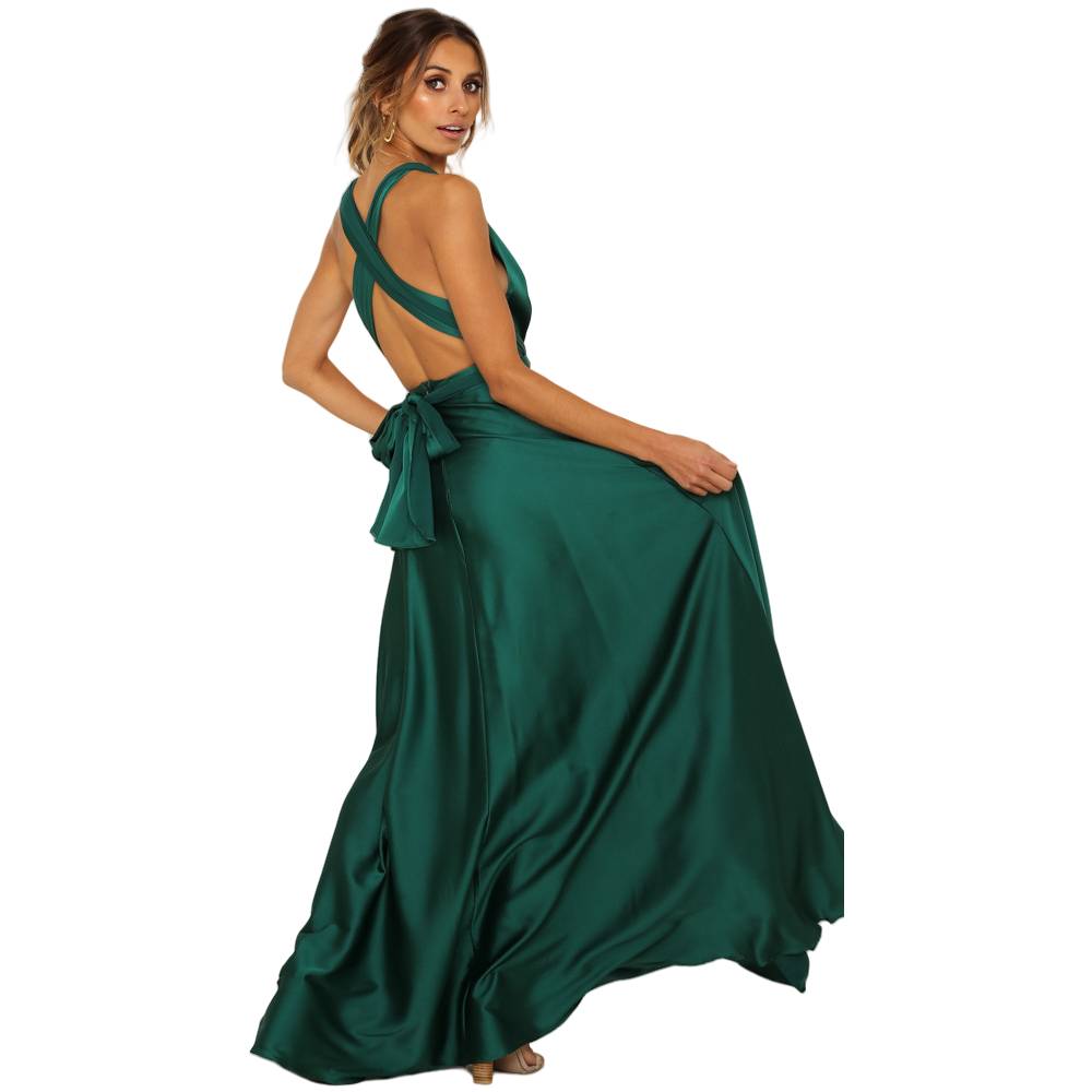 Bridesmaid Dress Floor Length Wedding Dress Evening dress - DigiVirt