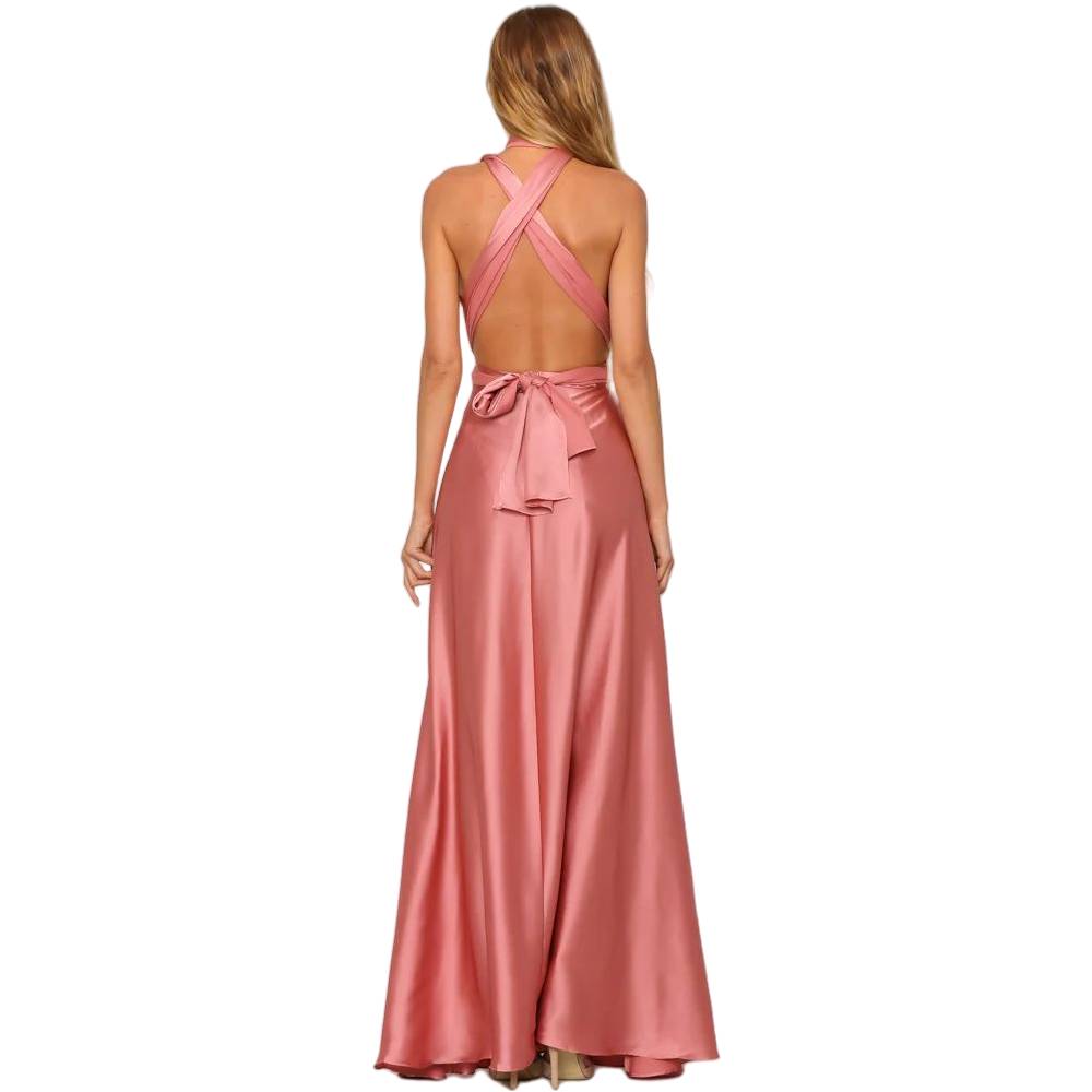 Bridesmaid Dress Floor Length Wedding Dress Evening dress - DigiVirt