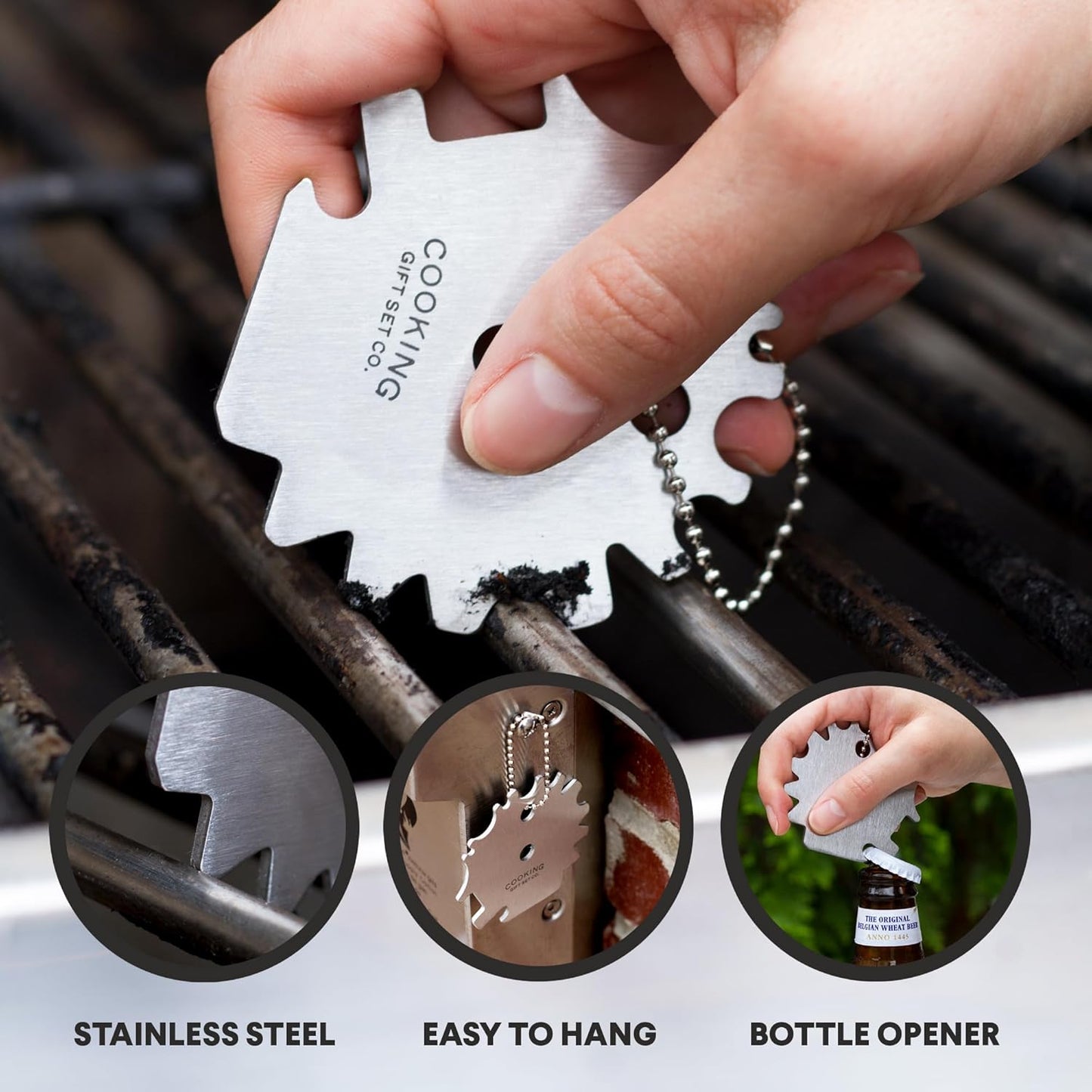 Cooking Gift Set Co. | Wood Smoked BBQ Grill Set for Men | Gifts for Men:Gifts for Boyfriend, Birthday Gifts for Men, & New Home Gift Ideas | BBQ Gifts for Men, Mens Gifts Ideas - DigiVirt