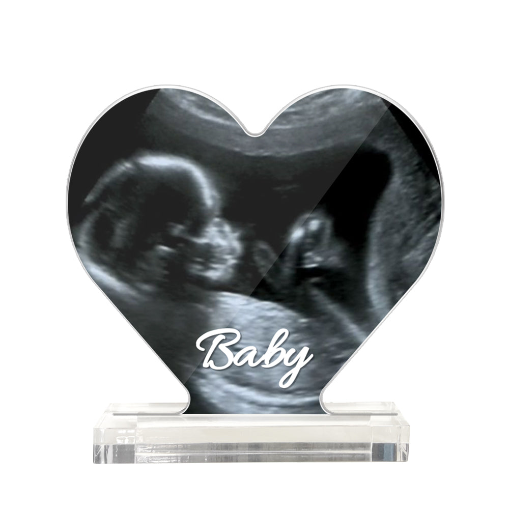 Custom Heart Shaped Acrylic Plaque - DigiVirt