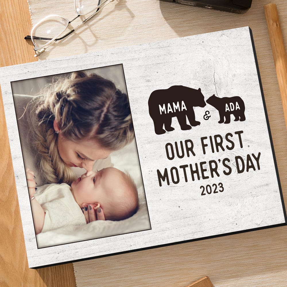 Custom Mother's Day Picture Frame First Mother's Day Gifts - DigiVirt