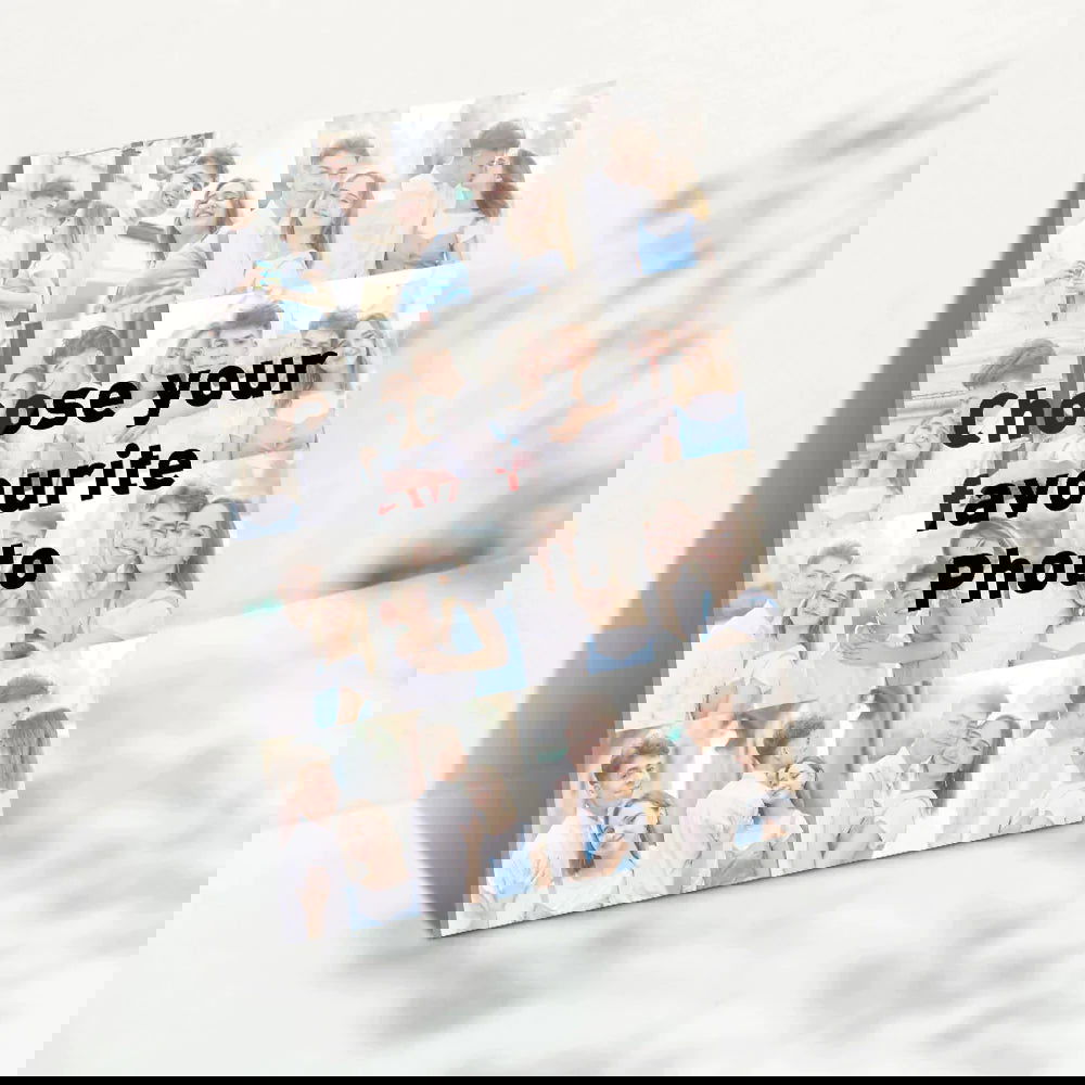Custom MultiPhoto Plaque Custom Text - DigiVirt
