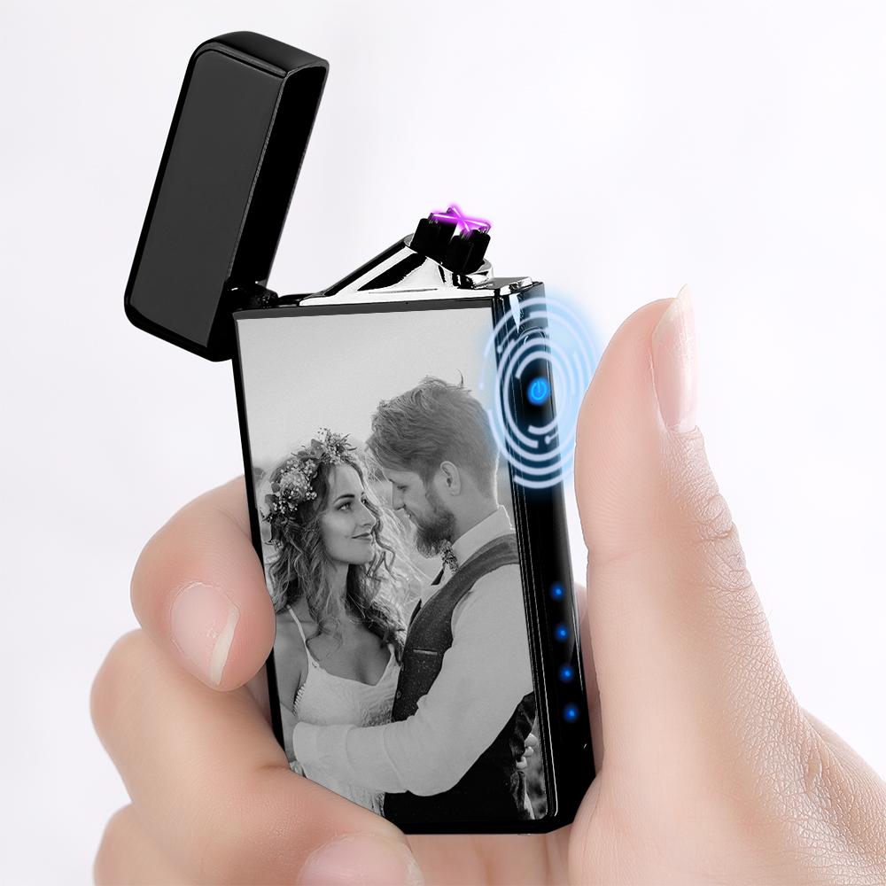 Custom Photo Lighter Engraved Calendar Lighter Valentine's Gift For Lovers - DigiVirt