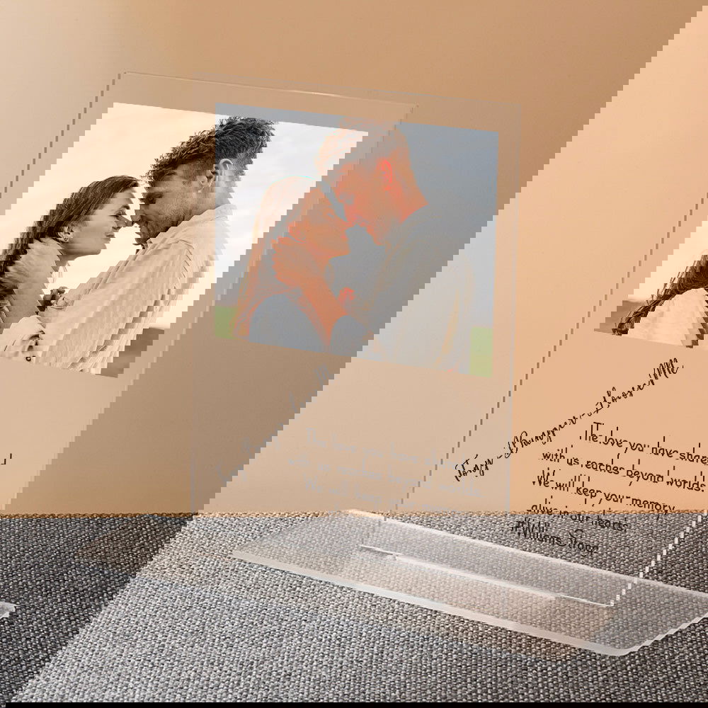 Customized Acrylic Sign with Picture and Text - DigiVirt