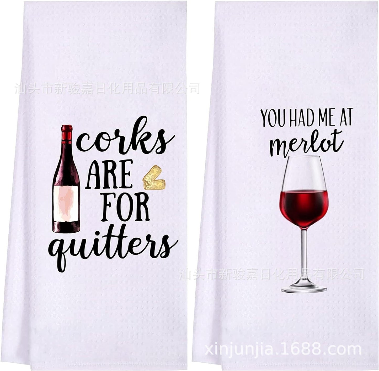 Fun Pumpkin Printing Absorbent Kitchen Dish Towel Suit Tea Towel Can Be Customized Logo - DigiVirt