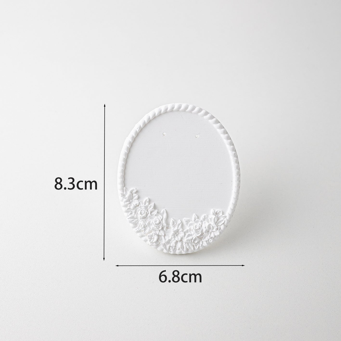 Jewelry Display Stand White Plaster Jewelry Earrings Earrings Display Stand Earrings Jewelry Photo Props Ornaments Parisian Decor Vintage Decor - DigiVirt