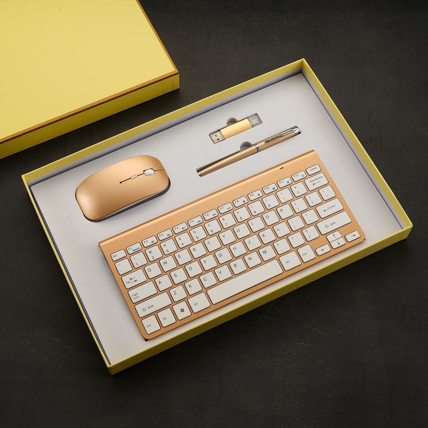 Business Gift Suit Gift Gift Box Wireless Keyboard Mouse Conference Bank Anniversary Activity Creative Gift