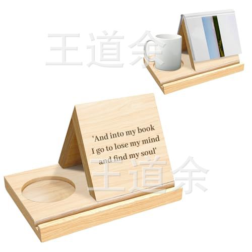 Personalized Solid Oak Triangle Bookshelf Bookshelf Christmas Birthday Gift For Book Lovers