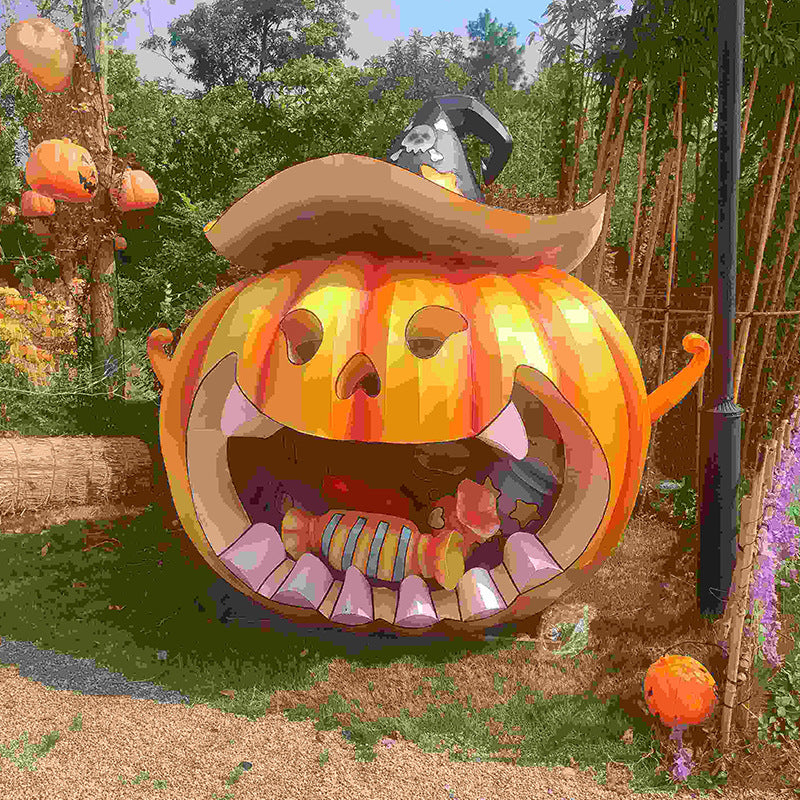 Halloween Pumpkin-shaped Lantern Outdoor Scenic Large Theme Activity Lighting Decoration Lantern Cross-border Lantern