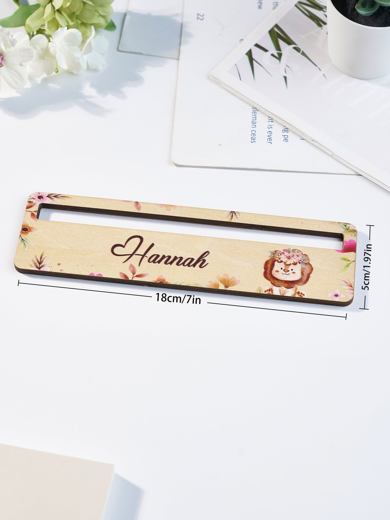 Personalized Name Reading Aid Custom Reading Aid Back To School Gift for Children - DigiVirt