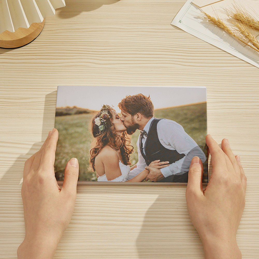 Personalized Photo Video Book With Text 1GB Memory Video Display Rechargeable Commemorative Gift - DigiVirt