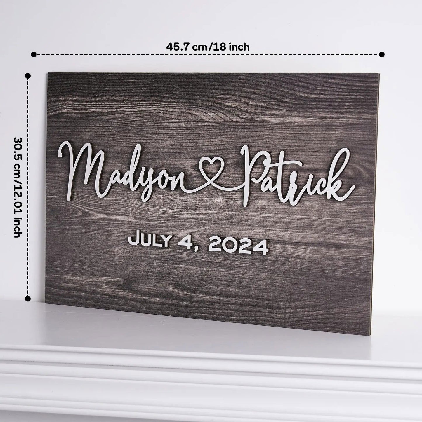 Personalized Wedding Sign Wedding Welcome Sign for Wedding Entrance - DigiVirt