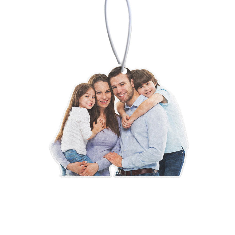 Picture Air Freshener Custom Car Air Freshener Rearview Mirror Ornament Funny 3PCS Air Freshener Gifts For Family - DigiVirt
