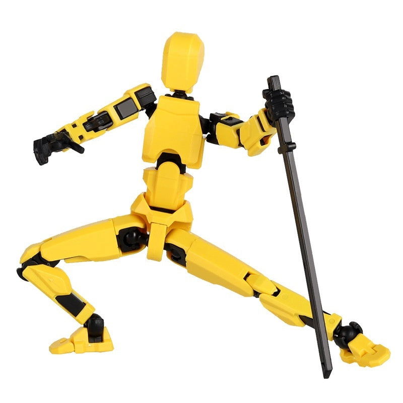 Trending Multi-Jointed Movable Shapeshift Robot 3D Printed Mannequin Dummy Action Model Doll Toy Kid Gift - DigiVirt