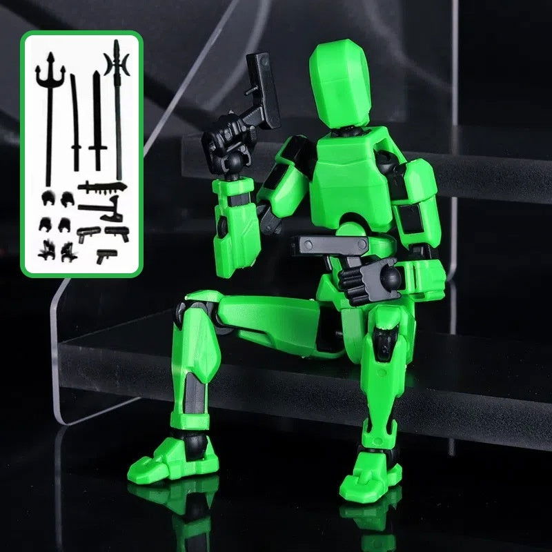 Trending Multi-Jointed Movable Shapeshift Robot 3D Printed Mannequin Dummy Action Model Doll Toy Kid Gift - DigiVirt