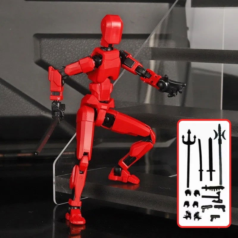 Trending Multi-Jointed Movable Shapeshift Robot 3D Printed Mannequin Dummy Action Model Doll Toy Kid Gift - DigiVirt