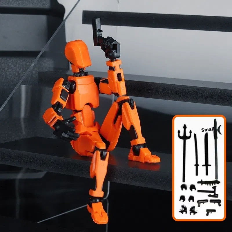 Trending Multi-Jointed Movable Shapeshift Robot 3D Printed Mannequin Dummy Action Model Doll Toy Kid Gift - DigiVirt