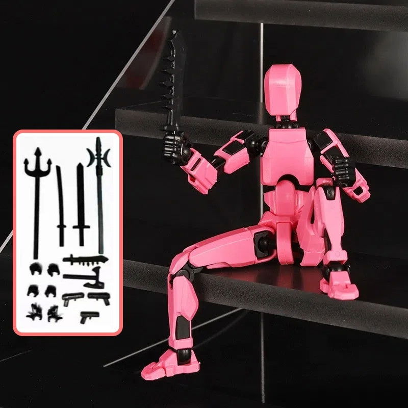 Trending Multi-Jointed Movable Shapeshift Robot 3D Printed Mannequin Dummy Action Model Doll Toy Kid Gift - DigiVirt