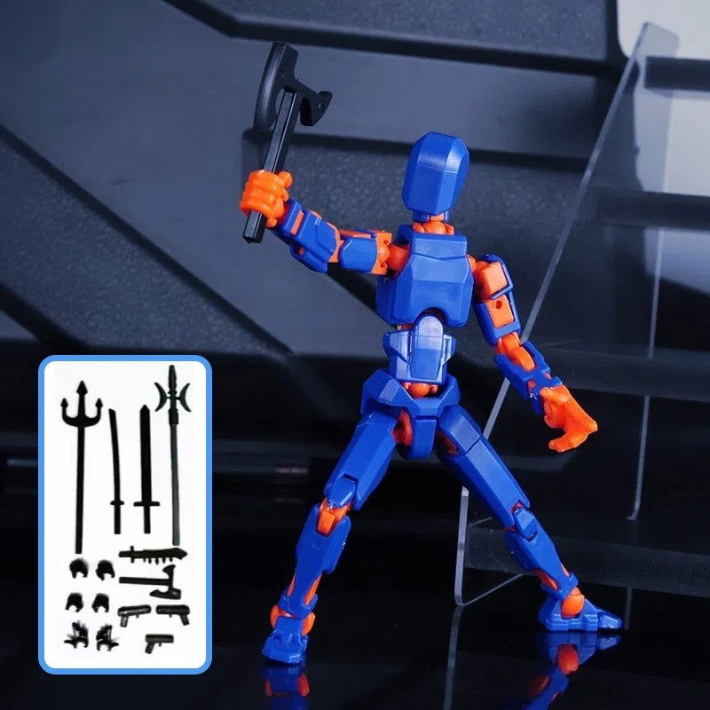 Trending Multi-Jointed Movable Shapeshift Robot 3D Printed Mannequin Dummy Action Model Doll Toy Kid Gift - DigiVirt