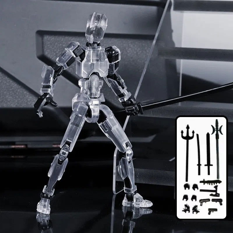Trending Multi-Jointed Movable Shapeshift Robot 3D Printed Mannequin Dummy Action Model Doll Toy Kid Gift - DigiVirt