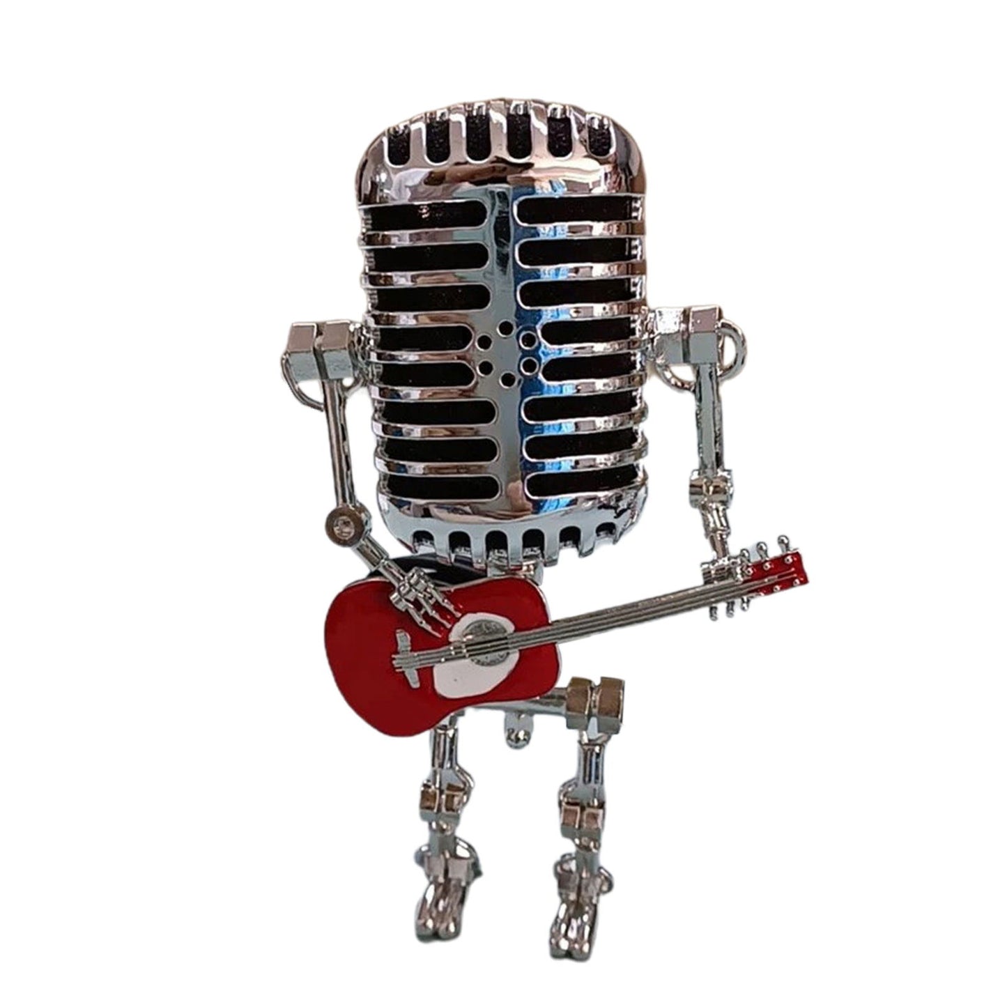 Vintage Old-Fashioned Microphone Table Lamp Microphone Robot Lamp Home Furnishings - DigiVirt