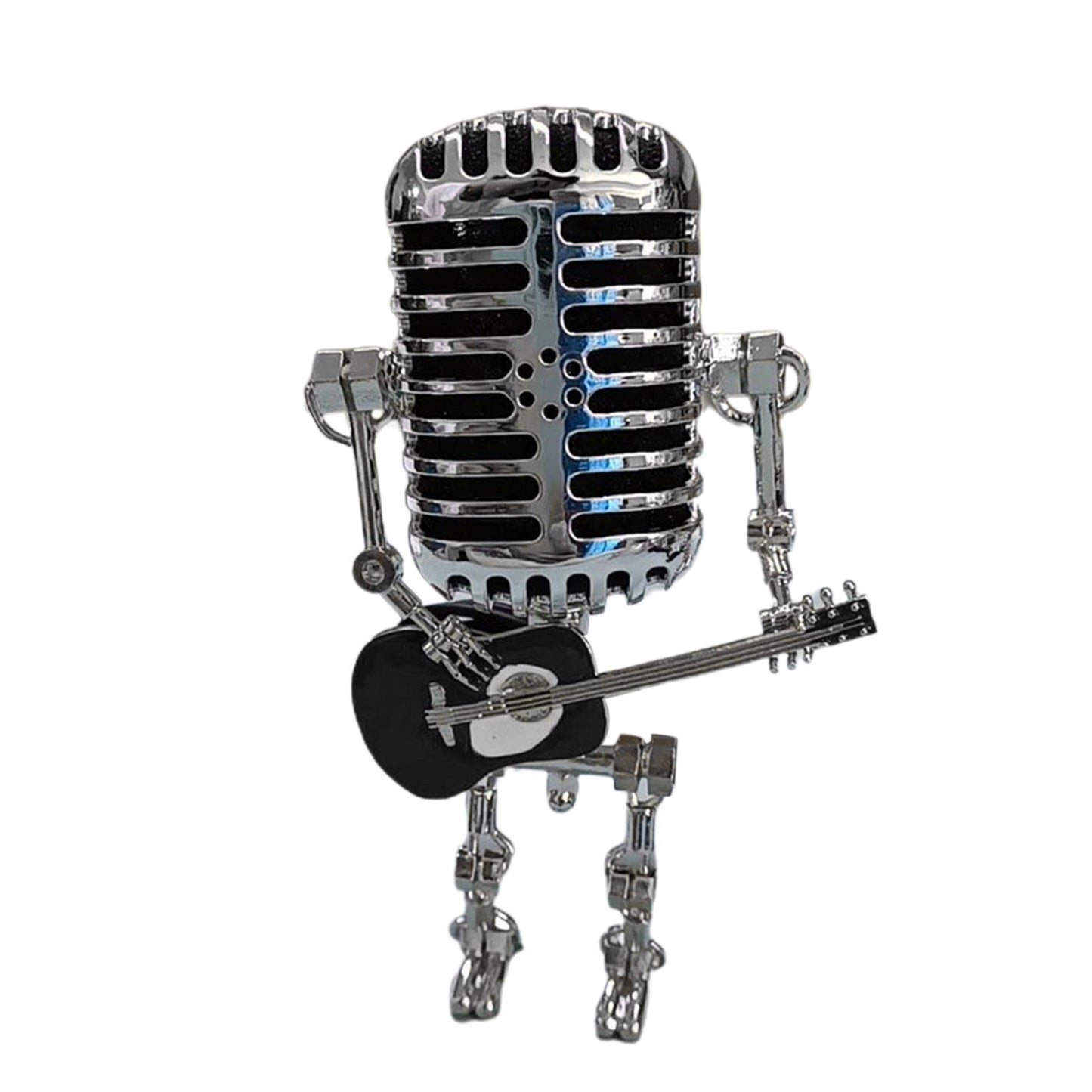 Vintage Old-Fashioned Microphone Table Lamp Microphone Robot Lamp Home Furnishings - DigiVirt
