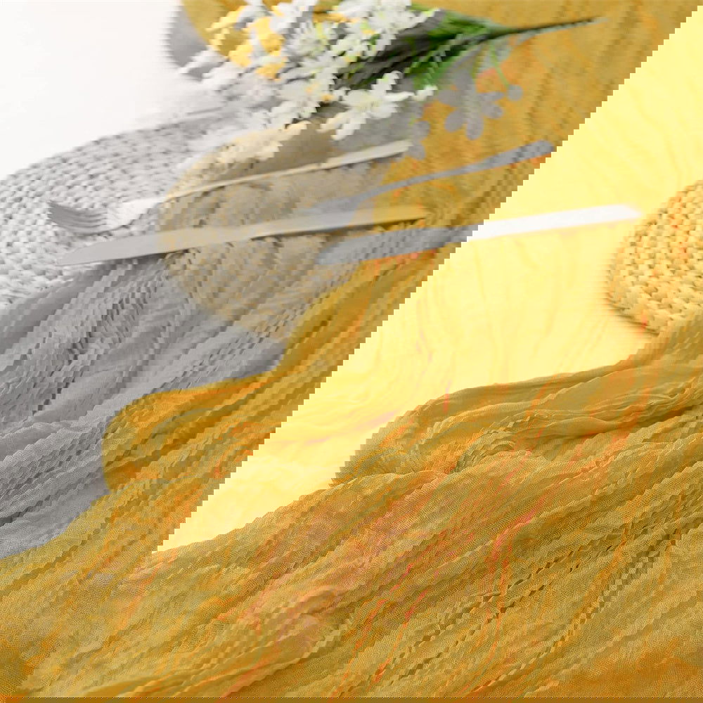 Wedding Gauze Table Runner Rustic Wedding Cheesecloth Runner Cotton Runner for Table Wedding Arch Ideas Bridal Shower Modern - DigiVirt