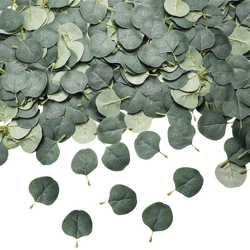 100PCS Eucalyptus Petals for Weddings Aisles Flower Girls and Romantic Evenings - DigiVirt