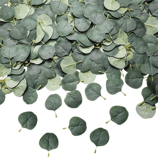 100PCS Eucalyptus Petals for Weddings Aisles Flower Girls and Romantic Evenings - DigiVirt