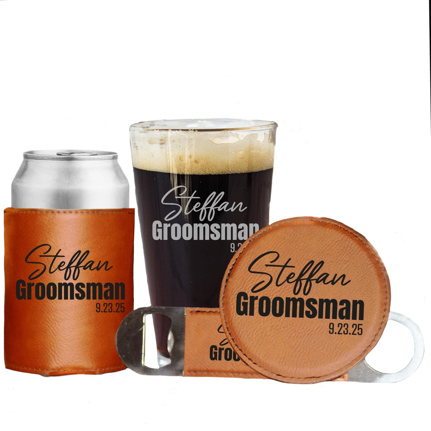 Groomsman Design Glasses - Personalized Engraved Beer Glass, Whiskey Glass, Beer Mug, Groomsmen Gift, Custom Best Man Gift, Groomsmen Glass, Wedding Party Gifts (Whiskey Glass, Victory)