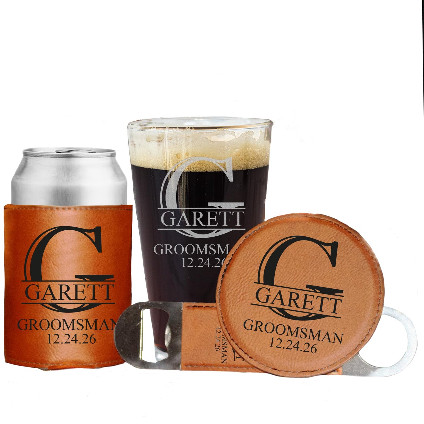 Groomsman Design Glasses - Personalized Engraved Beer Glass, Whiskey Glass, Beer Mug, Groomsmen Gift, Custom Best Man Gift, Groomsmen Glass, Wedding Party Gifts (Whiskey Glass, Victory)