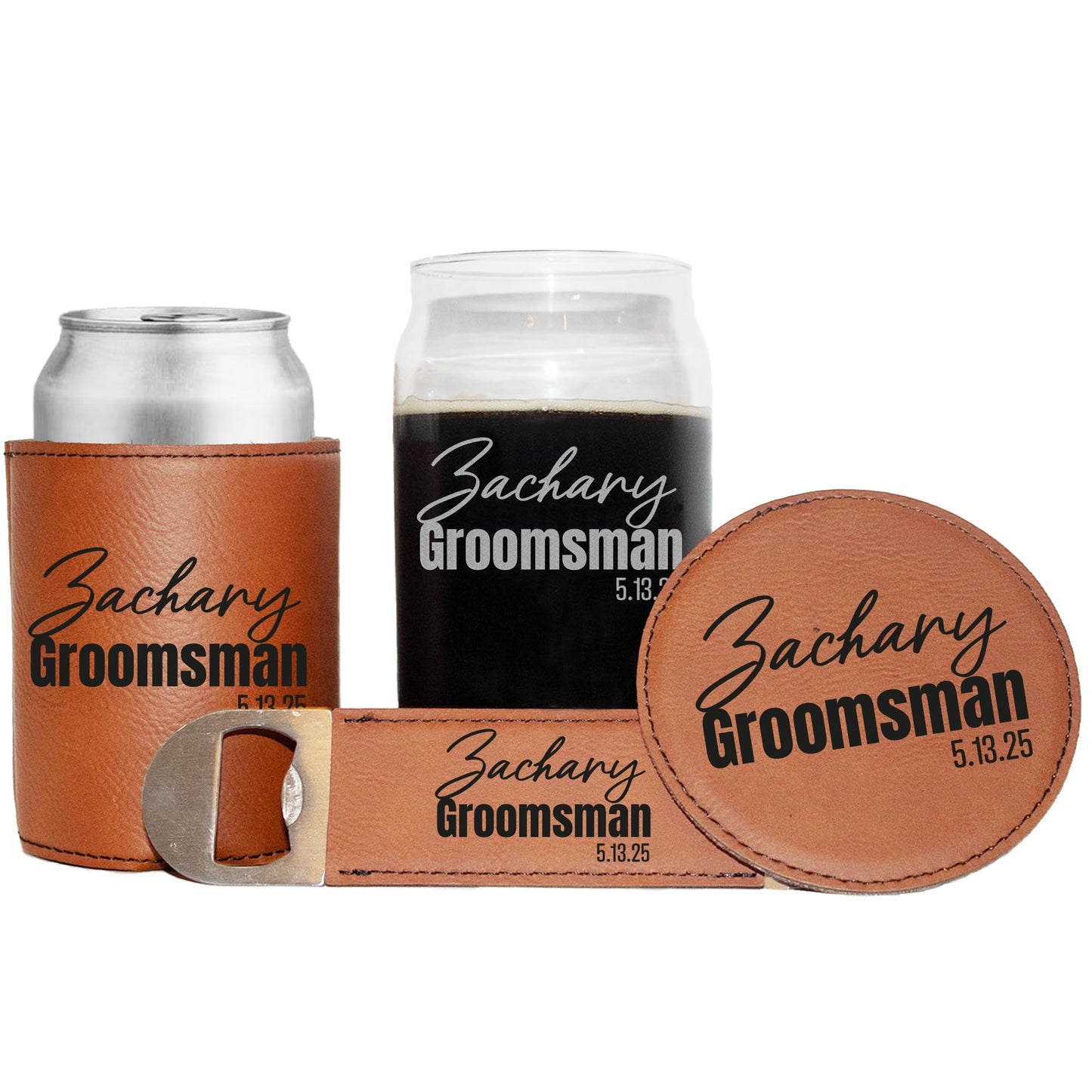 Groomsman Design Glasses - Personalized Engraved Beer Glass, Whiskey Glass, Beer Mug, Groomsmen Gift, Custom Best Man Gift, Groomsmen Glass, Wedding Party Gifts (Whiskey Glass, Victory)