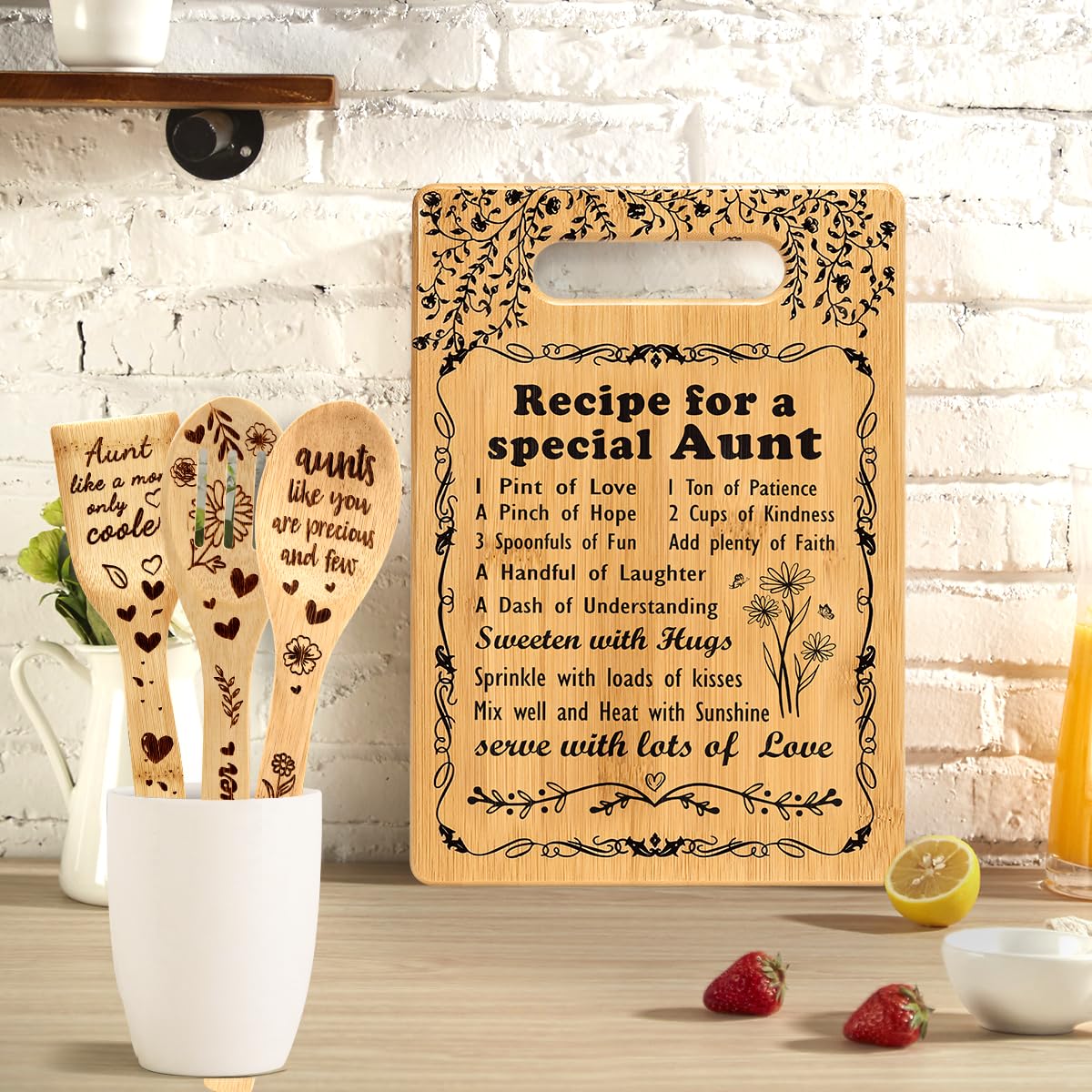 Birthday Friendship Gifts for Women Friends Cutting Board Christmas Gifts Ideas for BFF Bestie Soul Sister Bestie Gifts for Women, Friend Gifts, BFF Gifts Best Friend Kitchen Gifts Cutting Board Set