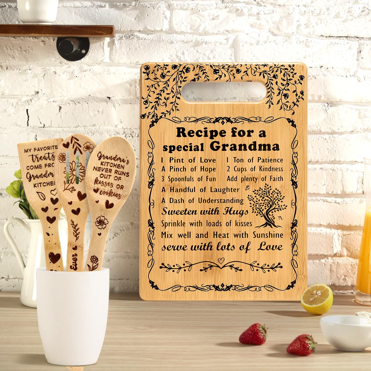 Birthday Friendship Gifts for Women Friends Cutting Board Christmas Gifts Ideas for BFF Bestie Soul Sister Bestie Gifts for Women, Friend Gifts, BFF Gifts Best Friend Kitchen Gifts Cutting Board Set