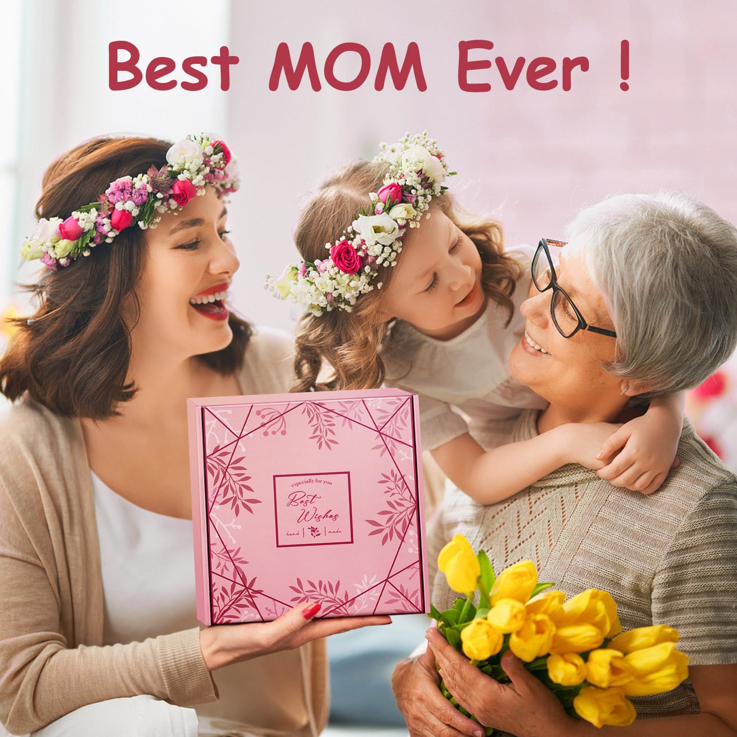 Birthday Gifts For Women, Happy Birthday Gift Basket Tumbler Relaxation Gifts For Women, Mom, Best Friend, Sister Gifts, Christmas Mothers Day Gifts, Personalized Gifts For Women Who Have Everything - DigiVirt