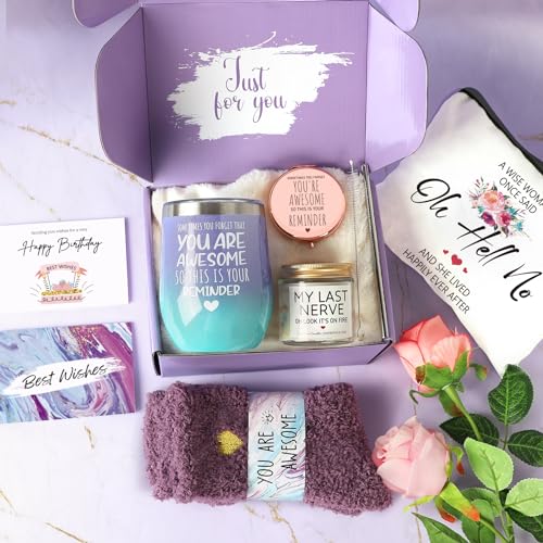 Birthday Gifts for Women, Gifts for Women, Best Friend Birthday Gifts, Happy Birthday Gifts Basket for Women, Friendship Gifts for Women Friends, Gifts for Friends Female Coworker Sister Mom Wife Her - DigiVirt