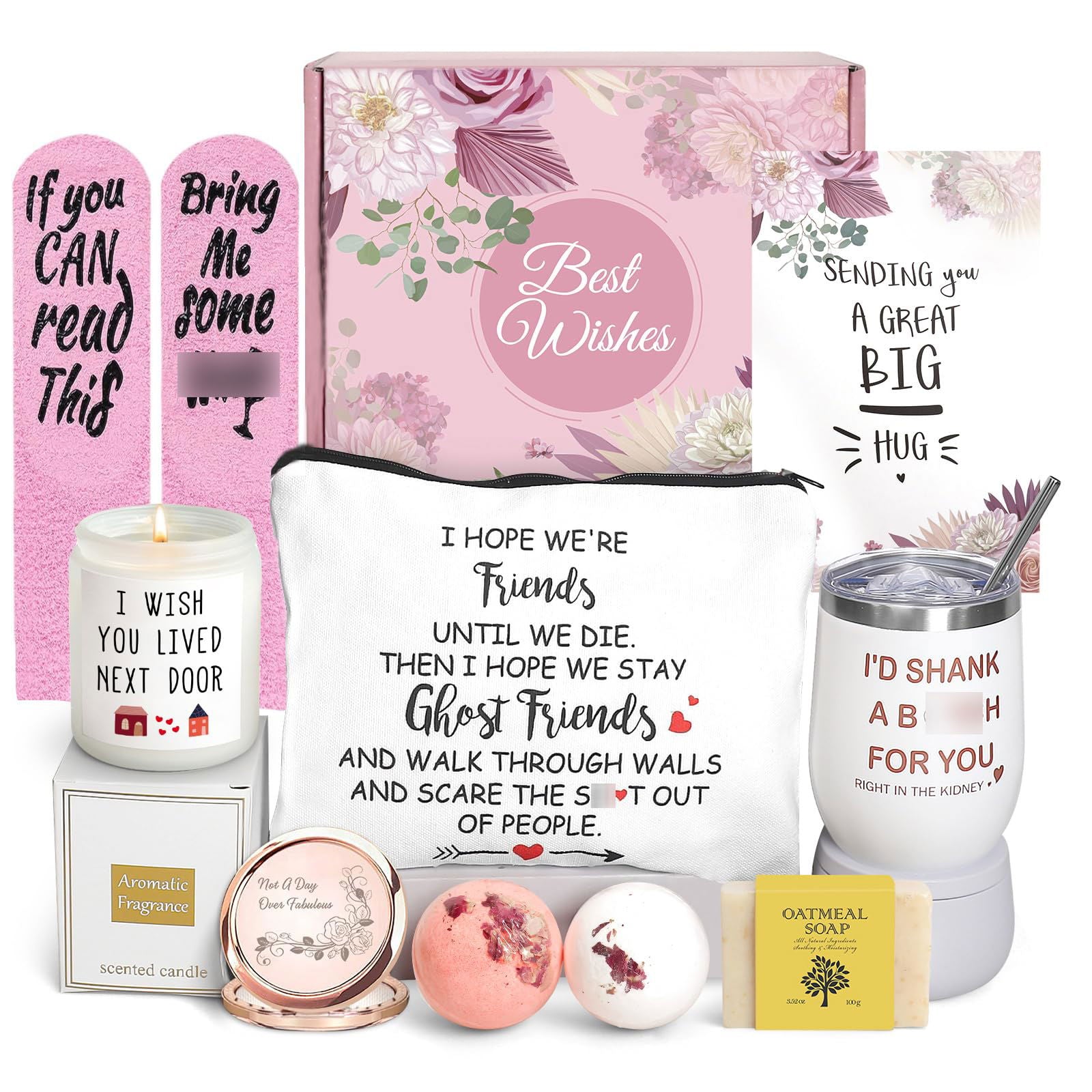 Birthday Gifts for Women, Gifts for Women, Best Friend Birthday Gifts, Happy Birthday Gifts Basket for Women, Friendship Gifts for Women Friends, Gifts for Friends Female Coworker Sister Mom Wife Her - DigiVirt