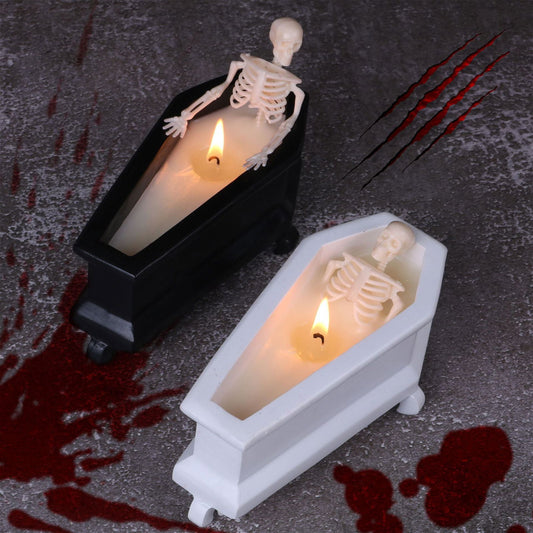 Bubble Bath Skeleton Skeleton Candles In Bath Halloween Haunted House Decoration Ornaments Aromatherapy Bath Skeleton - DigiVirt