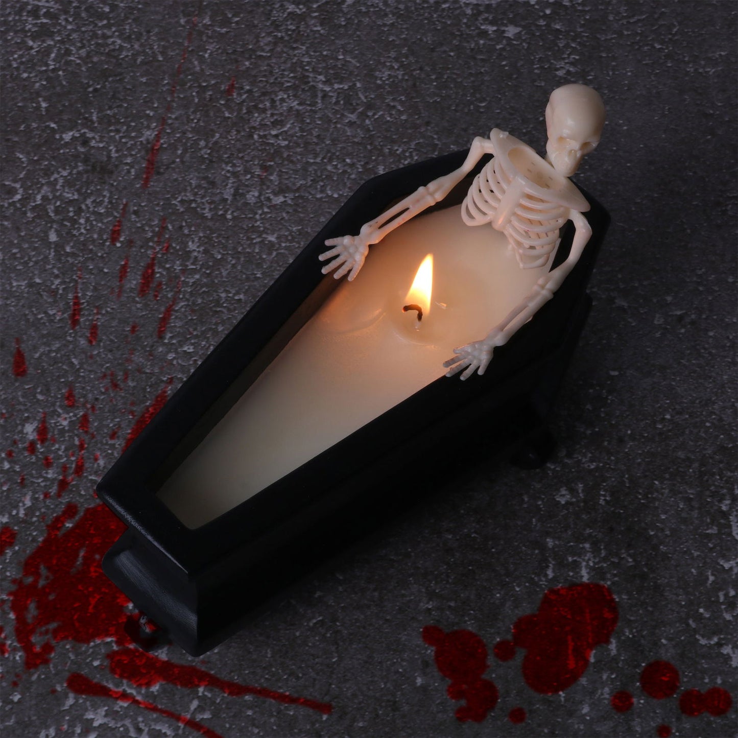 Bubble Bath Skeleton Skeleton Candles In Bath Halloween Haunted House Decoration Ornaments Aromatherapy Bath Skeleton - DigiVirt