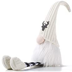 Christmas Decoration Elk Knitted Hat Plush Decoration Ornaments - DigiVirt