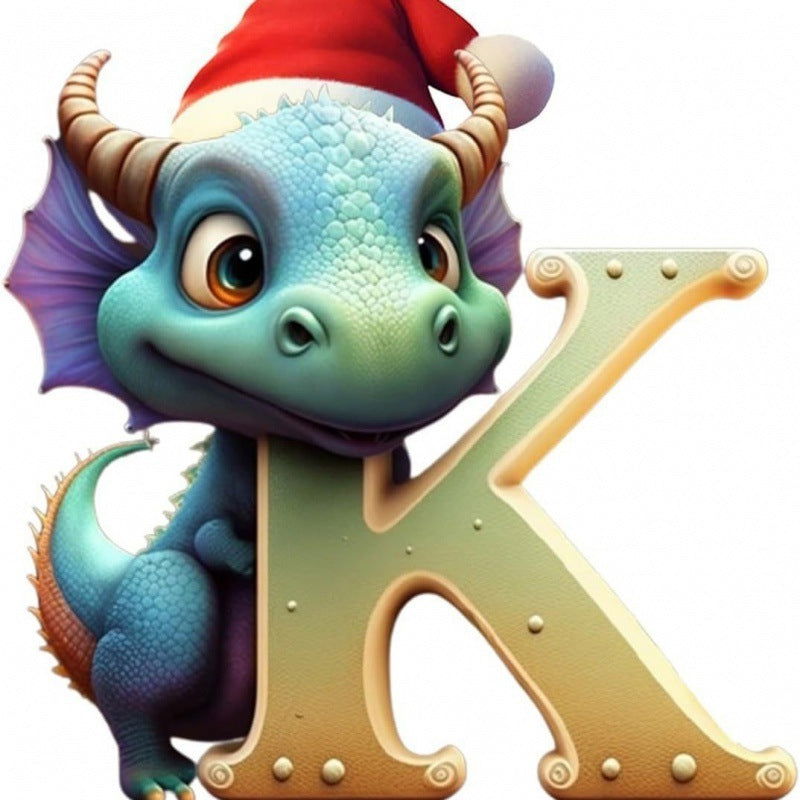 Christmas Tree Decoration 26 Letters Pendants - DigiVirt