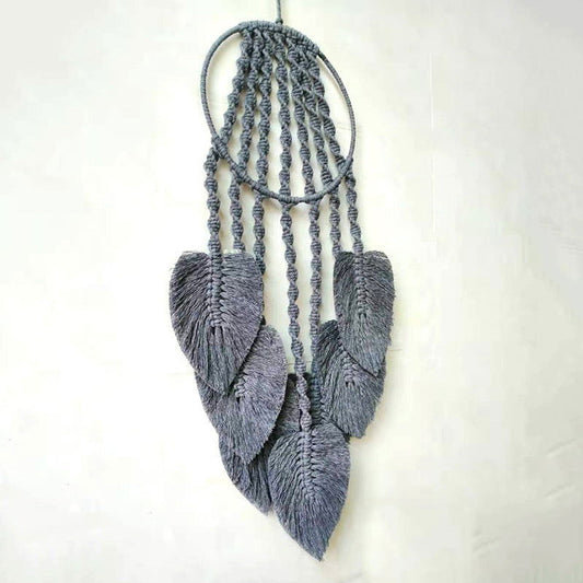 Creative Woven Leaves Tapestry Wall Decor - DigiVirt